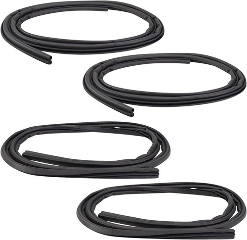 Front & Rear On Body Door Weatherstrip Seal Kit Compatible with 1996-2002 Toyota 4Runner from MyMROmarts