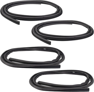 Front & Rear On Body Door Weatherstrip Seal Kit Compatible with 1996-2002 Toyota 4Runner from MyMROmarts