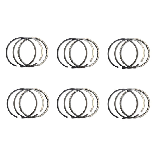 6pcs Piston ring 389-7188 3897188 Fits for Caterpillar CAT Engine C7.1 Excavator 323 320 323D2L 326D2 326D2L 329D2 329D2L 330D2L 330 330GC - Engine Parts > Crankshafts & Connecting Rod Components > Piston Ring from MyMROmarts