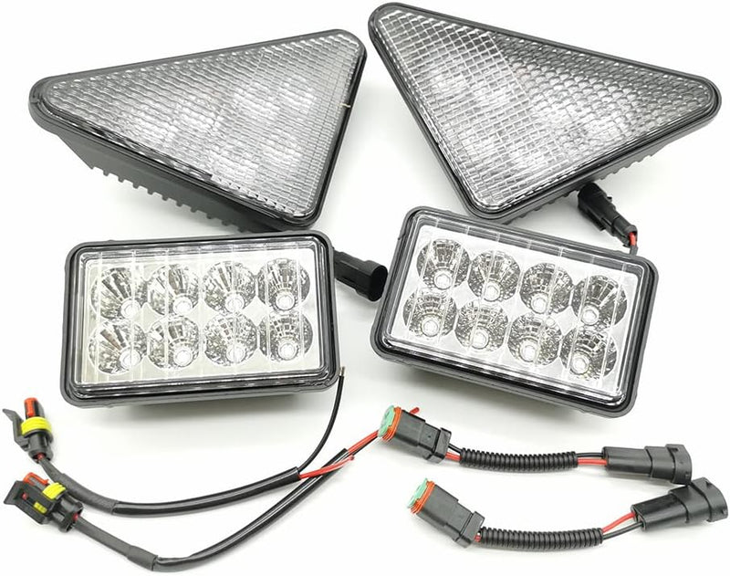 Załaduj obraz do przeglądarki galerii, Complete LED Light Kit Fit for Bobcat Skid Steer 751 753 763 773 863 864 873 883 963 A220 A300 S130 S150 S160 S175 S185 S205 S220 S250 S300 S330 T140 T180 T190 T200 T250 T300 T320 from MyMROmarts
