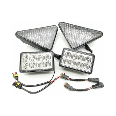 Complete LED Light Kit for Bobcat Skid Steer 751 753 763 773 863 864 873 883 963 A220 A300 S130 S150 S160 S175 S185 S205 S220 S250 S300 S330 T140 T180 T190 T200 T250 T300 T320 from MyMROmarts