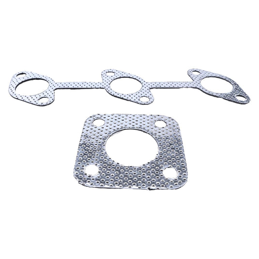 Up/Downstream Exhaust Manifold Muffler Gasket 16261-12350 15263-12370 Compatible with Kubota D905 D1005 D1105 D1105T D1305 Engine from MyMROmarts