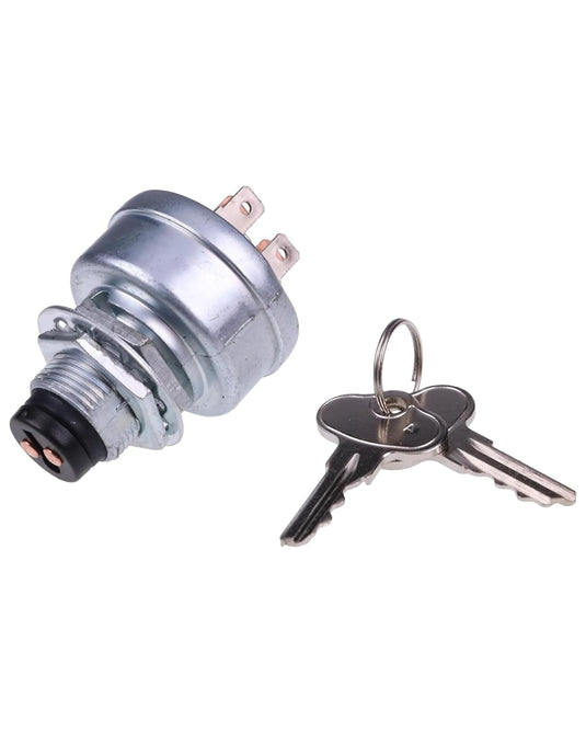 Ignition Switch with 2 Key 102044702CC Compatible for Bobcat UTV 2100 2100S 2200 Replacement from MyMROmarts