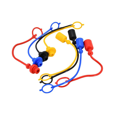 8Pack Hydraulic Quick Coupler Dust Cap & Plug Set For John Deere 1/4 Replaces Dust Cap M132021 M132022 M132024 M70728 W53375 W53376 W53373 W53374 Plug M132034 M132031 W53382 W53383 W53385 W53387 - Hydraulic Parts > Hydraulic Coupler from MyMROmarts