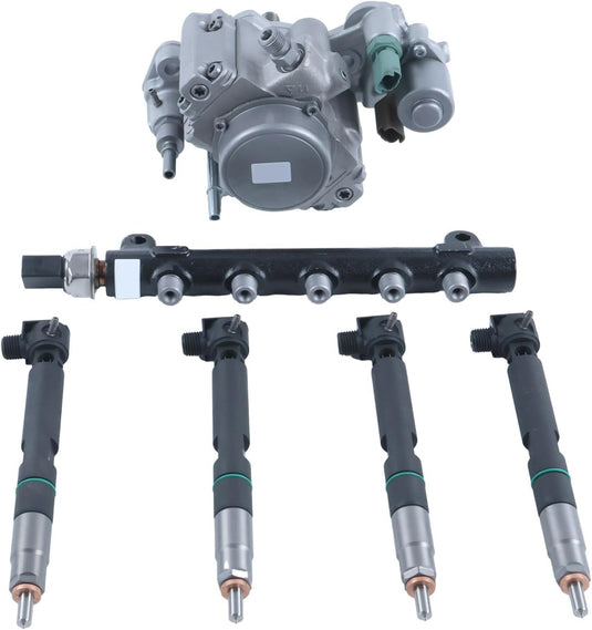 D24 Fuel Kit,Fuel pump, Injectors & Common Rail 7516848 7516849 7516847 400903-00074D for Bobcat Doosan S540 S510 S530 S550 T450 T550 T590 E32 E35 E42 E45