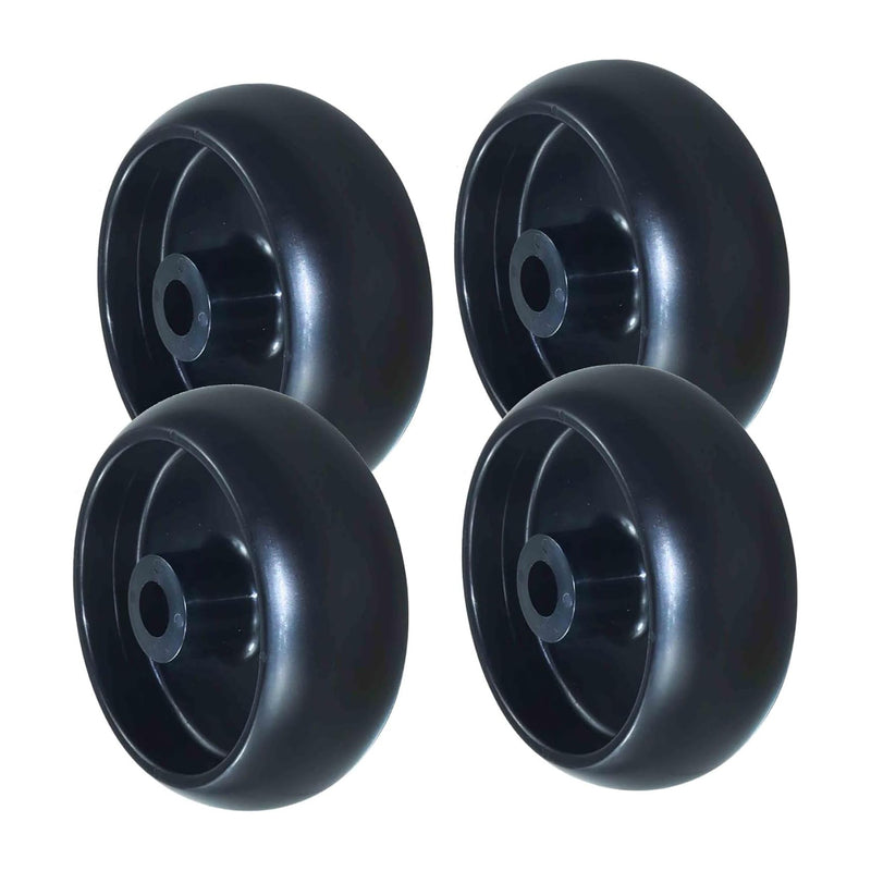 Load image into Gallery viewer, 4 Pack Rear Gauge Wheel Replaces GX10168 Stens 210-051 For John Deere 100, E100, D100, L100, La100, S200, X300, Z200, Z300, Z400 and Z500 Series Deck Wheel aftermarket from MyMROmarts
