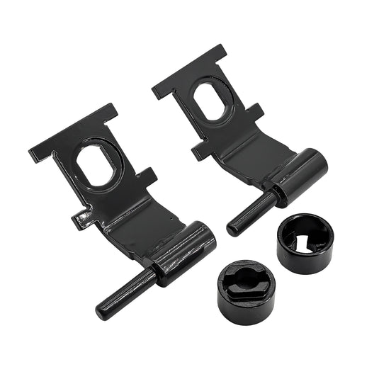 2PCS Cab Door Hinge w/Gasket 7193725 7167846 for Bobcat Loader T450 T550 T590 T595 T630 T650 T740 T750 T770 T870 A770 S450 S510 S530 S550 S570 S590 S595 S630 S650 S740 S750 S770 S850 from MyMROmarts