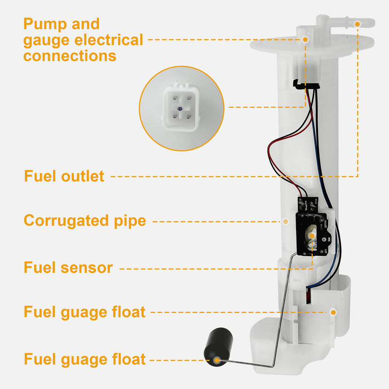 Load image into Gallery viewer, Fuel Pump Assembly 49040-0716 for Kawasaki Teryx Teryx4 750 800 - Engine Parts &gt; Fuel System &gt; Fuel Pump from  My Store
