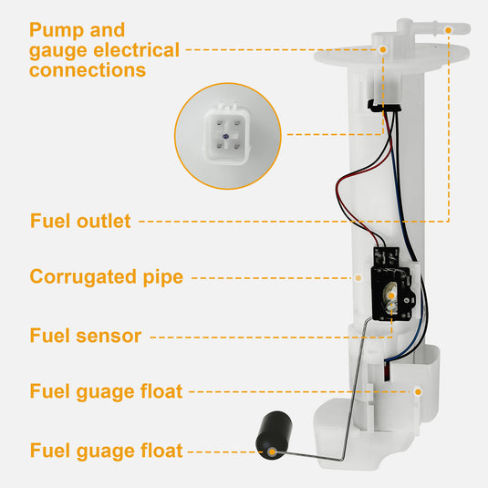 Fuel Pump Assembly 49040-0716 for Kawasaki Teryx Teryx4 750 800 - Engine Parts > Fuel System > Fuel Pump from  My Store