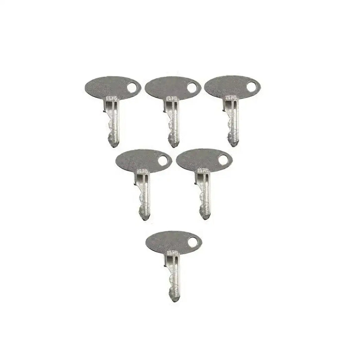 6 Pcs 1570 Keys for Ford New Holland 1210 1300 1320 1520 1530 1620 1630 1715 1720 1725 1920 1925 2120 3415 from MyMROmarts