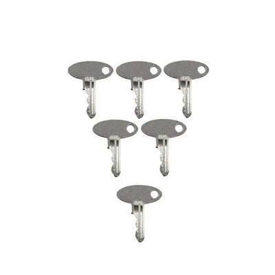 6 Pcs 1570 Keys for Ford New Holland 1210 1300 1320 1520 1530 1620 1630 1715 1720 1725 1920 1925 2120 3415 from MyMROmarts