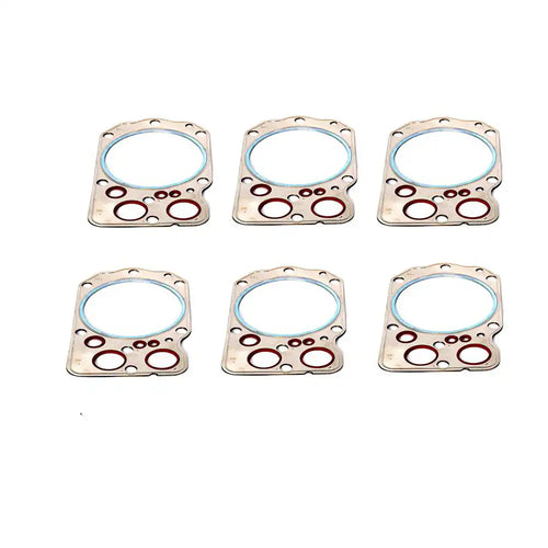 6 Pcs Cylinder Head Gasket ME051714 For Mitsubishi 6D22 Engine FV517 Truck - Engine Maintenance Parts > Cylinder Head Gasket from MyMROmarts