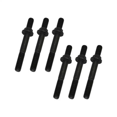 6 Pcs Exhaust Manifold Bolts Studded Flange Cap Screw 3944655 for Cummins QSB6.7 3.9 5.9 4BT 6BT in USA - Engine Parts > Air Intake and Exhaust System > Manifold Parts from MyMROmarts