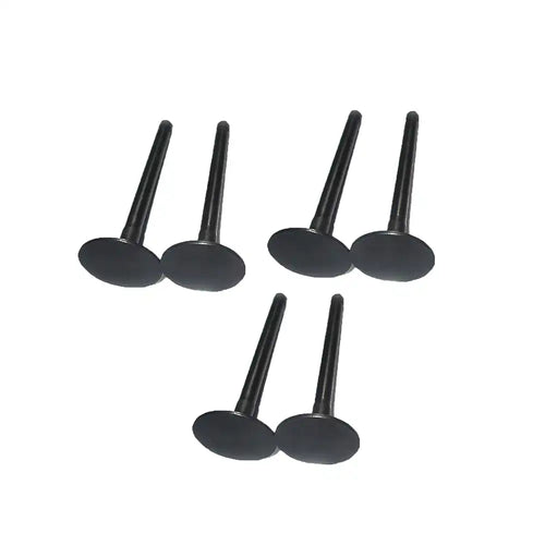6 Pcs Exhaust Valve 6136-42-4210 for Komatsu Hydraulic Excavator 6D105-1F Engine 6D105-1BB 6D105-1L in USA - Engine Parts > Engine Valve Train Parts > Intake and Exhaust Valve from MyMROmarts