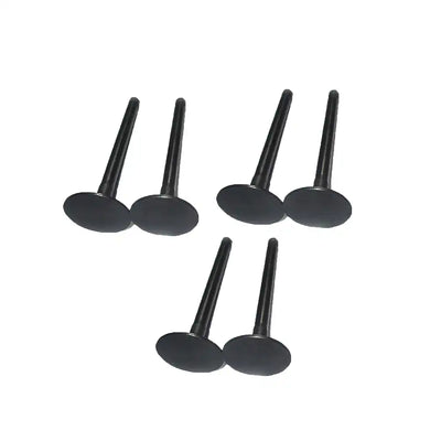 6 Pcs Exhaust Valve 6136-42-4210 for Komatsu Hydraulic Excavator 6D105-1F Engine 6D105-1BB 6D105-1L in USA - Engine Parts > Engine Valve Train Parts > Intake and Exhaust Valve from MyMROmarts