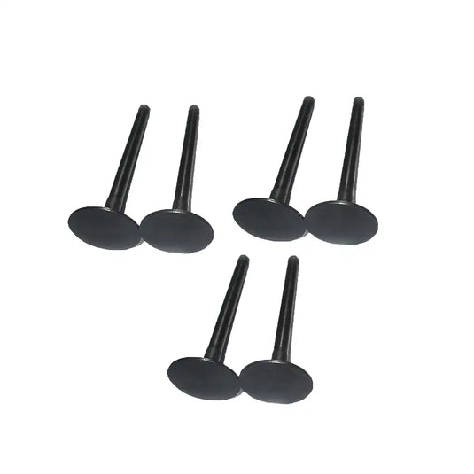 6 Pcs Exhaust Valve 6136-42-4210 for Komatsu Hydraulic Excavator 6D105-1F Engine 6D105-1BB 6D105-1L in USA - Engine Parts > Engine Valve Train Parts > Intake and Exhaust Valve from MyMROmarts