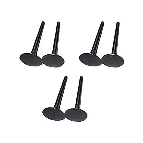 6 Pcs Exhaust Valve 6150-42-4210 for Komatsu Engine 6D125E-2A 6D125E-2D 6D125E-2G 6D125E-2H - Engine Parts > Engine Valve Train Parts > Intake and Exhaust Valve from MyMROmarts