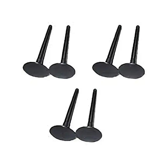6 Pcs Exhaust Valve 6150-42-4210 for Komatsu Engine 6D125E-2A 6D125E-2D 6D125E-2G 6D125E-2H - Engine Parts > Engine Valve Train Parts > Intake and Exhaust Valve from MyMROmarts