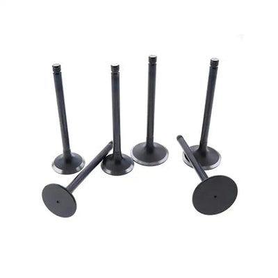 6 Pcs Intake Valve 6162-43-4110 for Komatsu Engine S6D170-1D S6D170-1G-A - Engine Parts > Engine Valve Train Parts > Intake and Exhaust Valve from MyMROmarts
