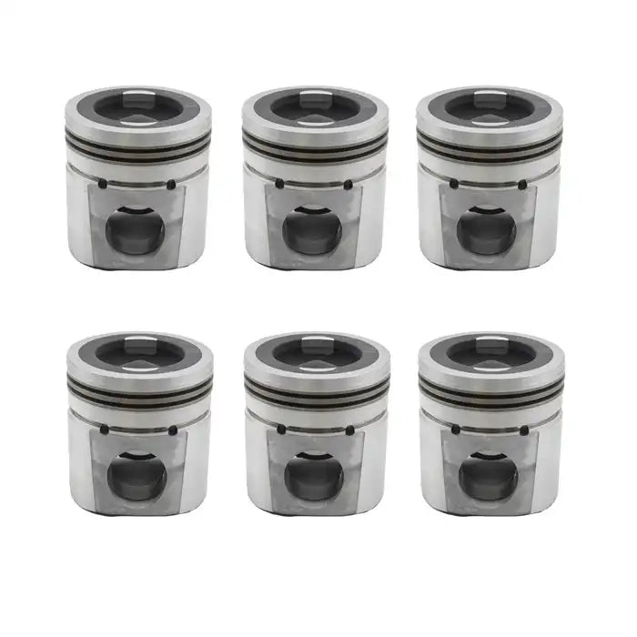 Load image into Gallery viewer, 6 Pcs Piston 3948465 for Cummins 6BT ISB QSB 5.9L - Engine Parts &gt; Crankshafts &amp; Connecting Rod Components &gt; Piston from MyMROmarts
