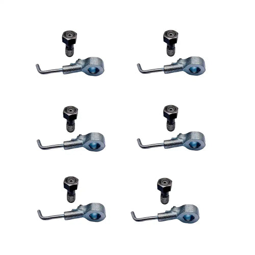 6PCS Oil Nozzle ME014316 for Mitsubishi Engine 6D34 Kobelco Excavator SK200-6 from MyMROmarts