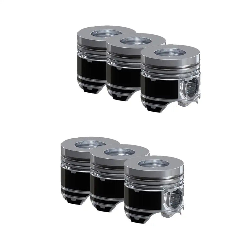 Load image into Gallery viewer, 6PCS Piston 3917707 for Cummins Engine 6CT 6CTAA 6CT8.3 6CTAA8.3 - Engine Parts > Crankshafts &amp; Connecting Rod Components > Piston from MyMROmarts
