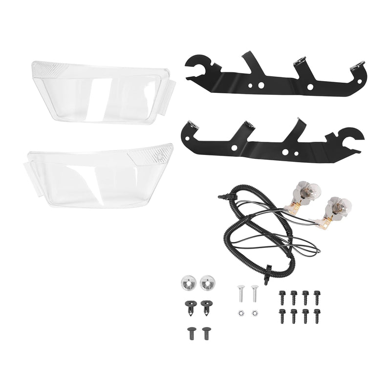 Afbeelding laden in Galerijviewer, Grille and Headlights Front Headlamp Lights Head lights M168888 For John Deere X300 X304 X310 X320 X350 X370 X384 X394 from MyMROmarts
