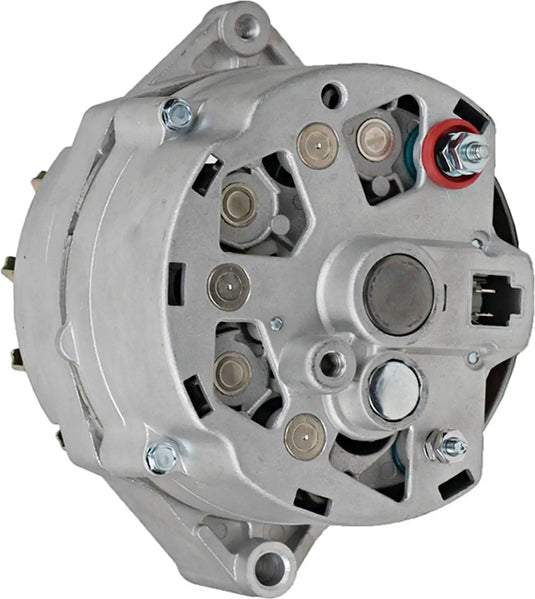 Alternator ADR0243 Compatible With/Replacement For Chevrolet GMC Buick Other GM Vehicles and Allis Chalmers Clark Hyster Other Tractors 1961-80 / 12V 37A External Fan / 7111 - Electrical Parts > Alternator from MyMROmarts