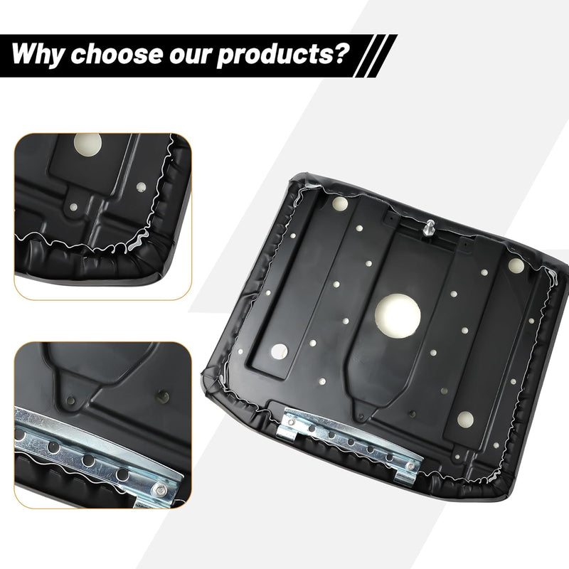 Cargue la imagen en el visor de la galería, Seat Bottom Cushion Fit for 2013-2019 Polaris Ranger ETX EU XP 570 900 1000 Diesel EU HST Deluxe Replacement 2684966-070 Driver Side Black from MyMROmarts
