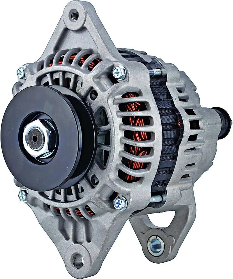 Load image into Gallery viewer, Alternator ROTA0218 LRA03751 For Mitsubishi Industrial Various 0.458333 Clock 75 amp Internal Fan Type Internal Regulator CW Rotation 12V - Electrical Parts &gt; Alternator from MyMROmarts
