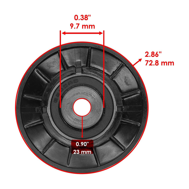 Load image into Gallery viewer, Idler Pulley AM115460 For John Deere Eztrack Z225 Z245 Z425 Z445 Z465 from MyMROmarts
