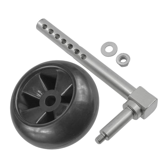 48in Deck Gauge Wheel with Arm Front Right FS600V-BS21 AM136327 For John Deere X300 X304 X310 from MyMROmarts