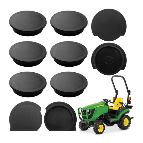 10PCS Floor Caps Plugs for John Deere 1025R Compact Tractor Loader Floorboard Caps Plugs - Engine Parts > Other Engine Parts > Radiator and Oil and Fuel Caps from MyMROmarts