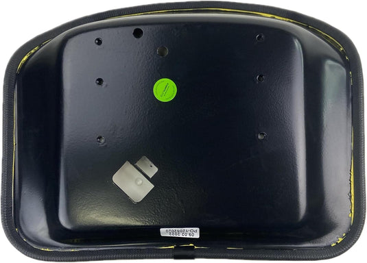 E-AM105927 Seat, Yellow 8-1/4" Low Back for John Deere 111H, 112L, 116, 116H, 130, 160, 165, 170, 175, 180, 185+++ from MyMROmarts