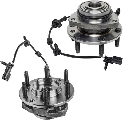 2 Front Wheel Bearing Hubs for Chevy Trailblazer EXT GMC Envoy XL XUV Buick Rainier Saab 9-7X Isuzu Ascender Bravada [w/ABS] Wheel Bearing and Hubs Assembly Replacement from MyMROmarts
