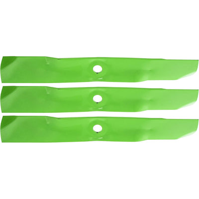 3PCS Mower Blade Set M143520 UC22010 for John Deere LX280 Z425 Z45 1025R 2210 54C Decks (Medium Lift) - Mower Blades from MyMROmarts