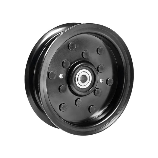 Flat Idler Pulley 532196106 196106 197379 AUC16698 AM106627 for 42" 46" 48" 54" Deck Lawn Mower John Deere Z445 Z425 X300, Craftsman Husqvarna MZ54 RZ5424 Ariens Sears Poulan from MyMROmarts