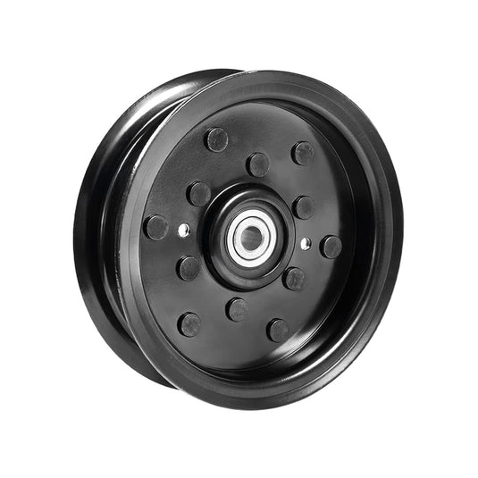 Flat Idler Pulley 532196106 196106 197379 AUC16698 AM106627 for 42" 46" 48" 54" Deck Lawn Mower John Deere Z445 Z425 X300, Craftsman Husqvarna MZ54 RZ5424 Ariens Sears Poulan from MyMROmarts