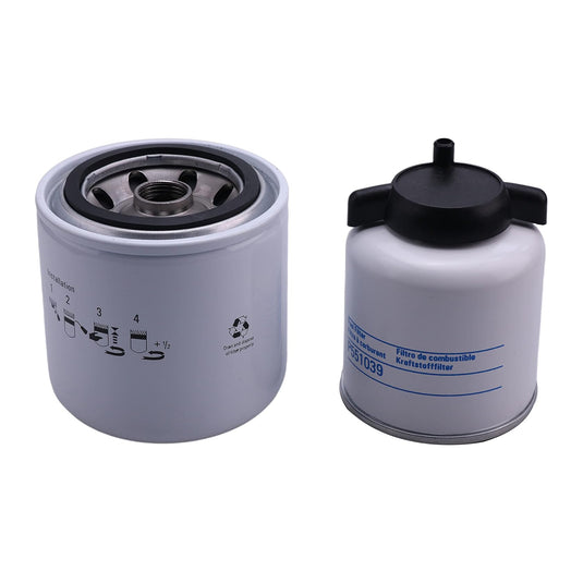 Fuel Filter 6667352 Oil Filter 6675517 for Bobcat 751 753 763 773 7753 S130 S150 S160 S175 S185 S205 S450 S510 S530 S550 S570 S590 T110 T140 T180 T190 T550 225 231 325 328 329 331 334 335 337 from MyMROmarts