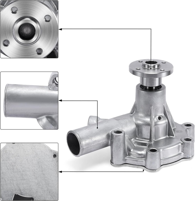 Load image into Gallery viewer, Engine Water Pump MM409302 MM409303 MM433424 for Mitsubishi Tractor S4L S3L D1450 D1550 D1650 Case IH 234 235 244 245 - Engine Parts > Cooling System > Engine Water Pump from MyMROmarts
