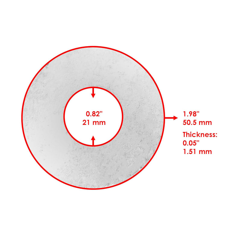 Load image into Gallery viewer, 2X Washer 24H1407 For John Deere 744H CP690 CP770 CS770 RSX850 X300R from MyMROmarts
