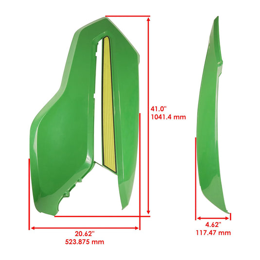 Right Hood Panel AUC13490 AM146811 M168881 AM145491 For John Deere X300 X300R X304 X305R X310 X320 X324 X330 X350 from MyMROmarts