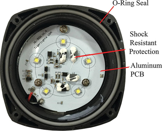 50W 9V Compact LED Spot Light for Caterpillar 415F2ST 416D 416EST 416F2ST 416F2STLR 416FST 420D Wheel Loaders