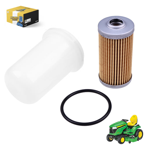 Fuel Filter CH15553 CH10060 with O-ring Bowl CH15983 for John Deere Tractor 4010 415 425 445 455 650 670 750 from MyMROmarts