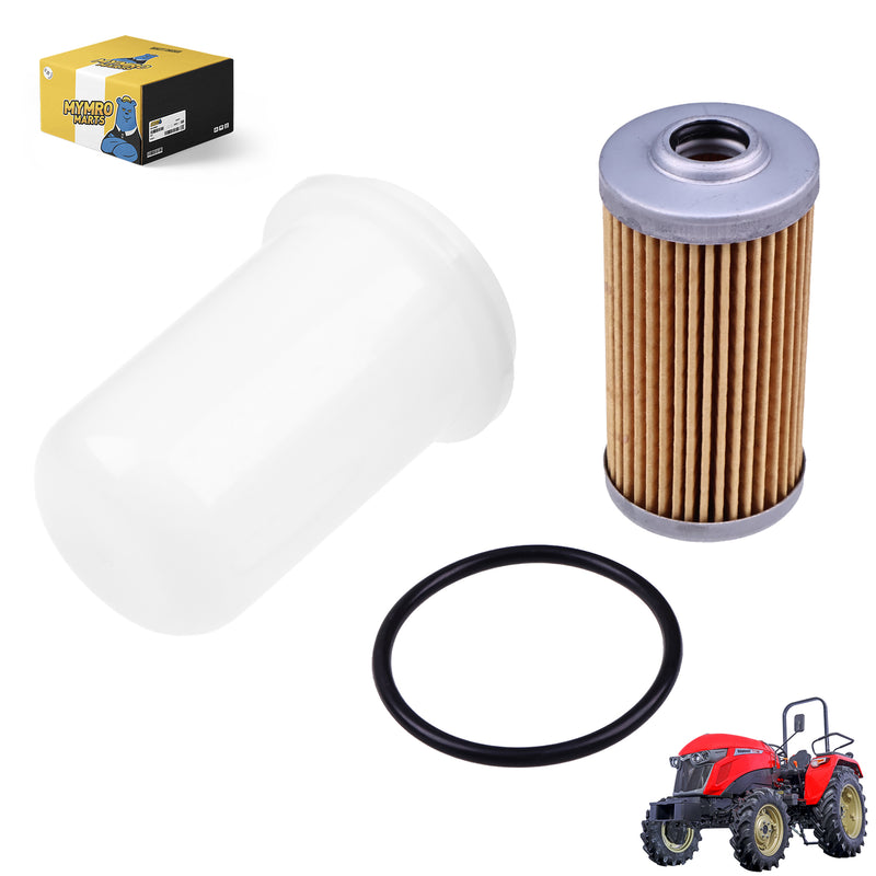 Load image into Gallery viewer, Fuel Filter 104500-55710 with O-ring Bowl 124064-55510 for Yanmar Tractor YM2210 YM2210D YM2700 YM2700D from MyMROmarts
