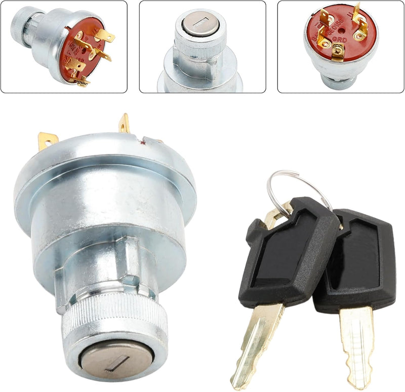 Load image into Gallery viewer, Start Ignition Switch w/Key 163-2659 3E-7341 110-7883 for Caterpillar 416B TH63
