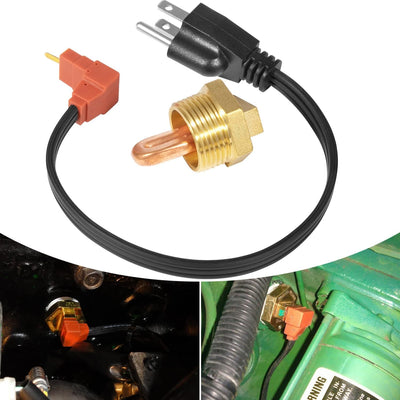 Engine Block Coolant Heater Kit AR87167 for John Deere 1025R 110 2210 2305 4210 445 X495 XUV Gator 850D 855D 855M 865E - Other Parts from MyMROmarts