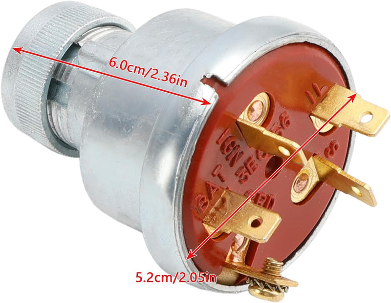 Load image into Gallery viewer, Start Ignition Switch w/Key 163-2659 3E-7341 110-7883 for Caterpillar 416B TH63

