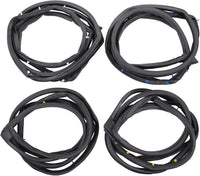 Front and Rear Door Rubber Seal Gasket Weatherstrip Molding for Honda Civic Sedan 2006-2011 from MyMROmarts
