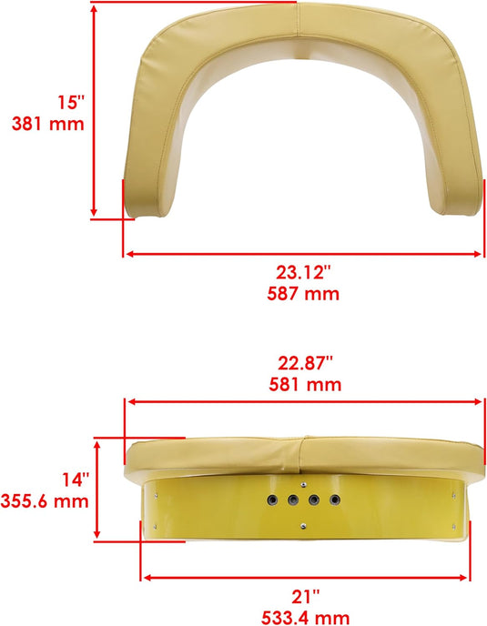 Cushion Seat TY26545 TY9326 TY24856 for John Deere 3020 4000 4020 4030 4230 4320 4320 4430 4520 4620 7020 7520 2010 2510 2520 3010